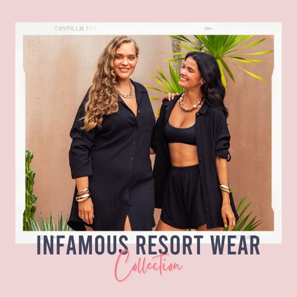 Infamous Resort Wear Collection - Black on Black