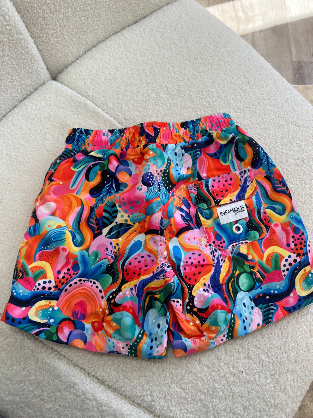 Mini Hank Board Shorts - Fruity Seabed