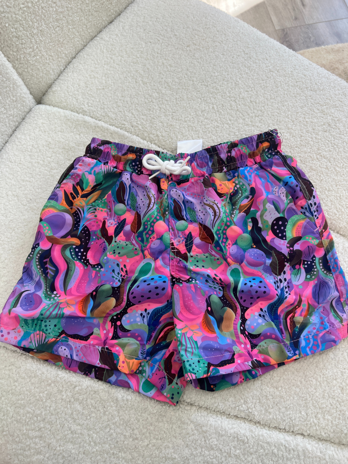 Mini Hank Board Shorts - Marine Fiesta