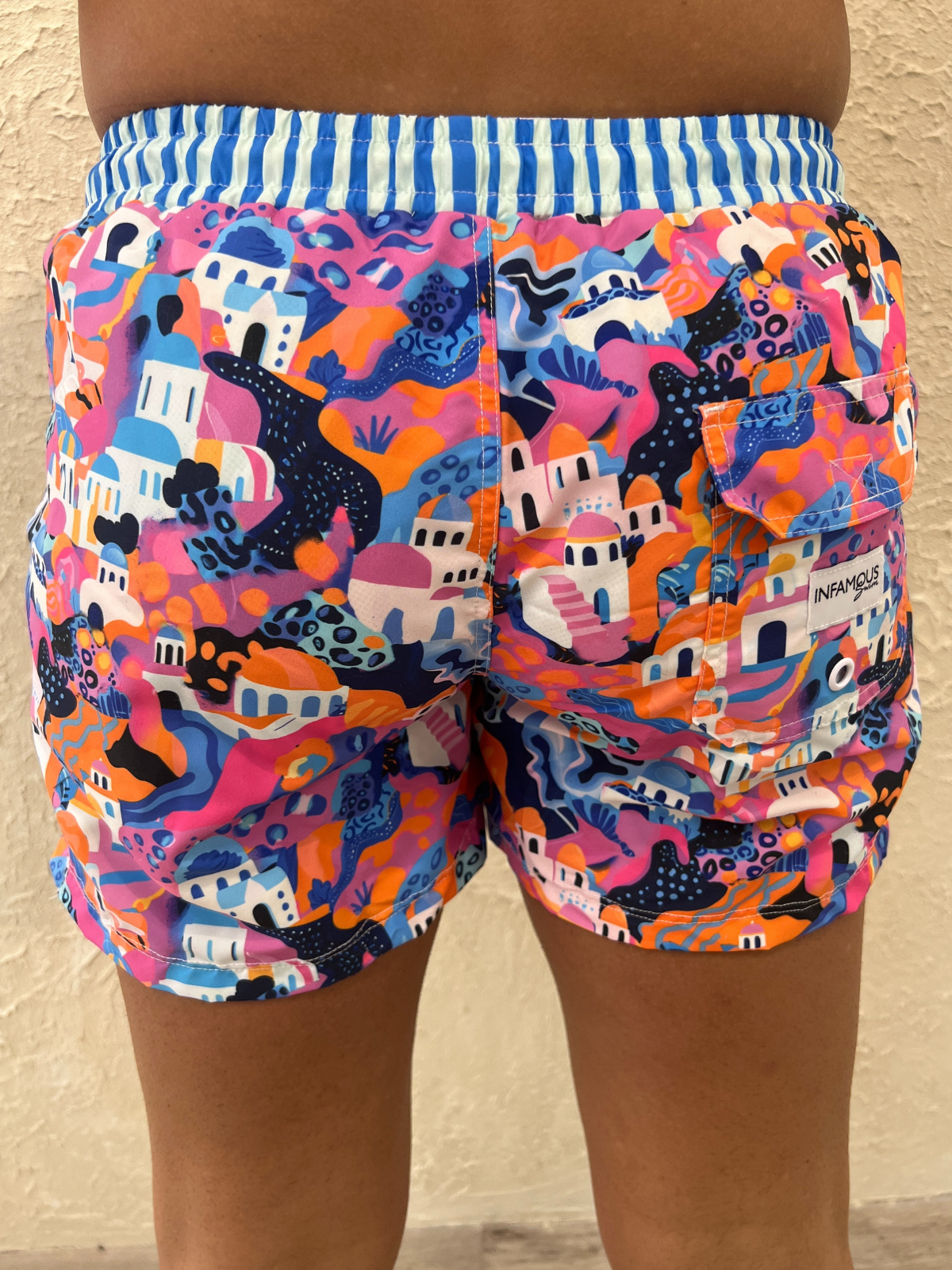 Hank Board Shorts 02 - Mediterranean Vista