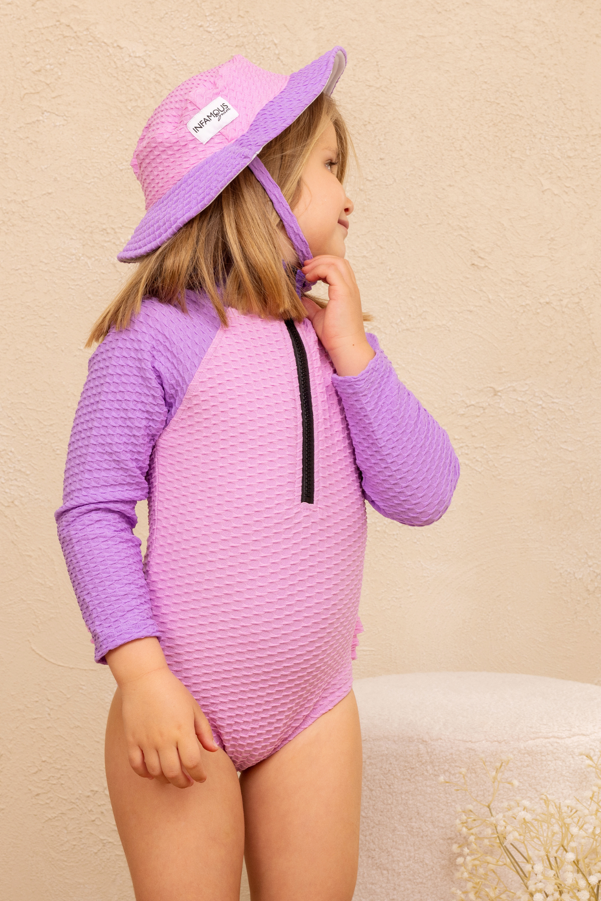 Mini Blake Surfsuit - Lilac Crystal