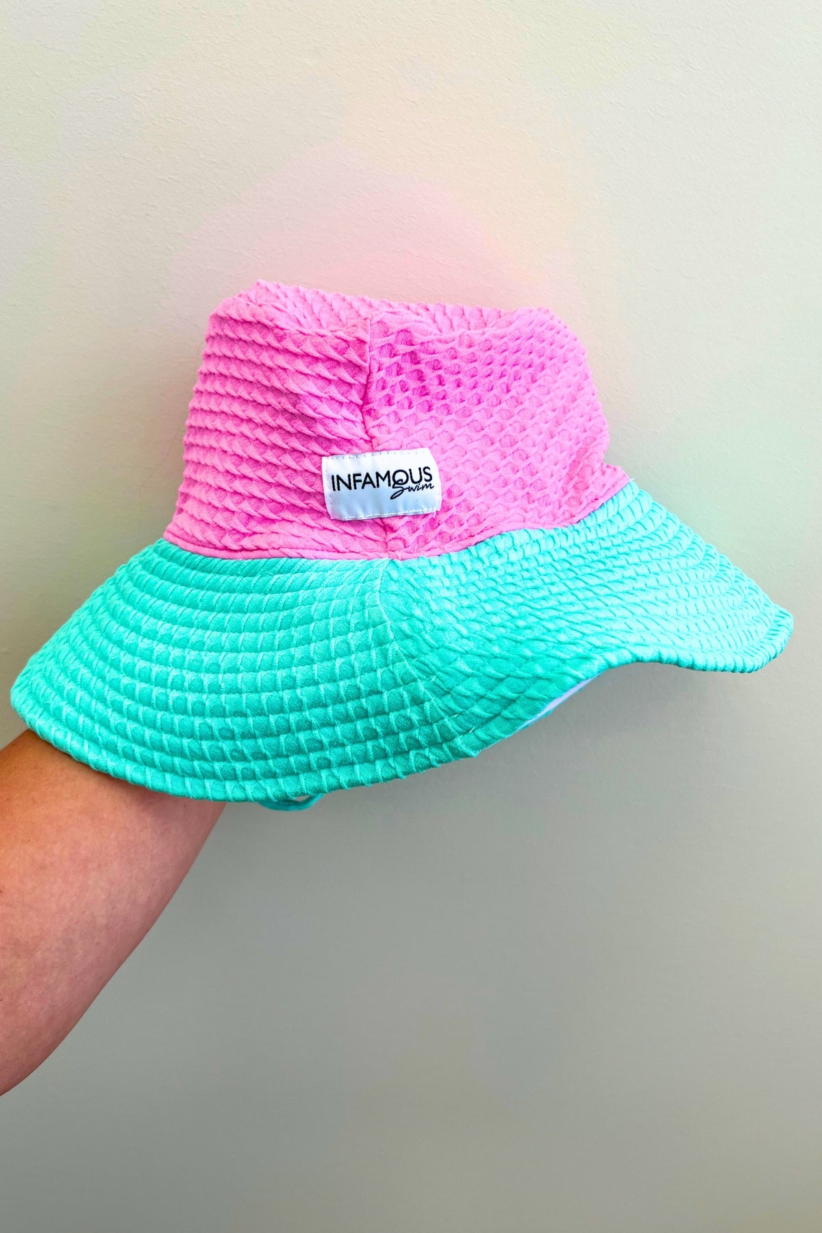 Daisy Swim Hat Adult - Iced Aqua