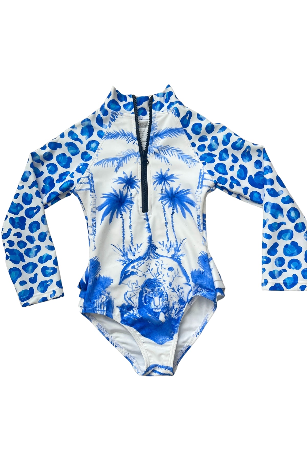 Mini Blake Surfsuit - Blue Jungle