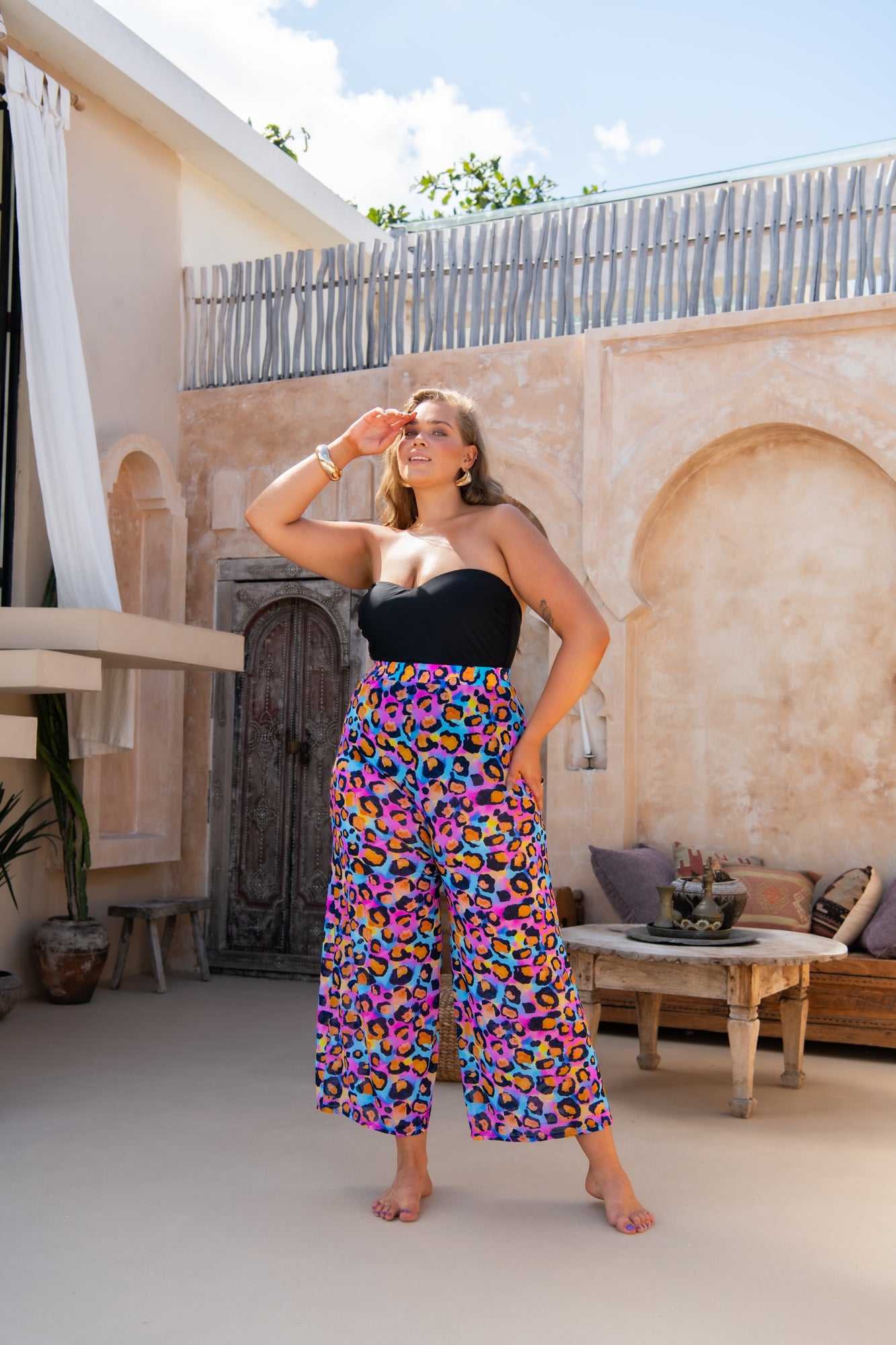 Marina Wide Leg Pants - Aella