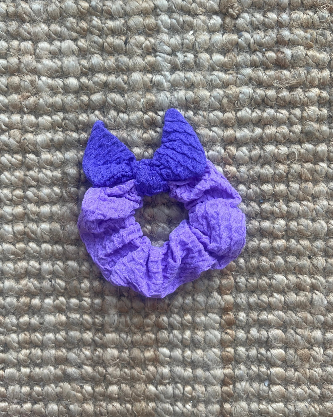 Mini Mimi Scrunchie - Lilac Crystal