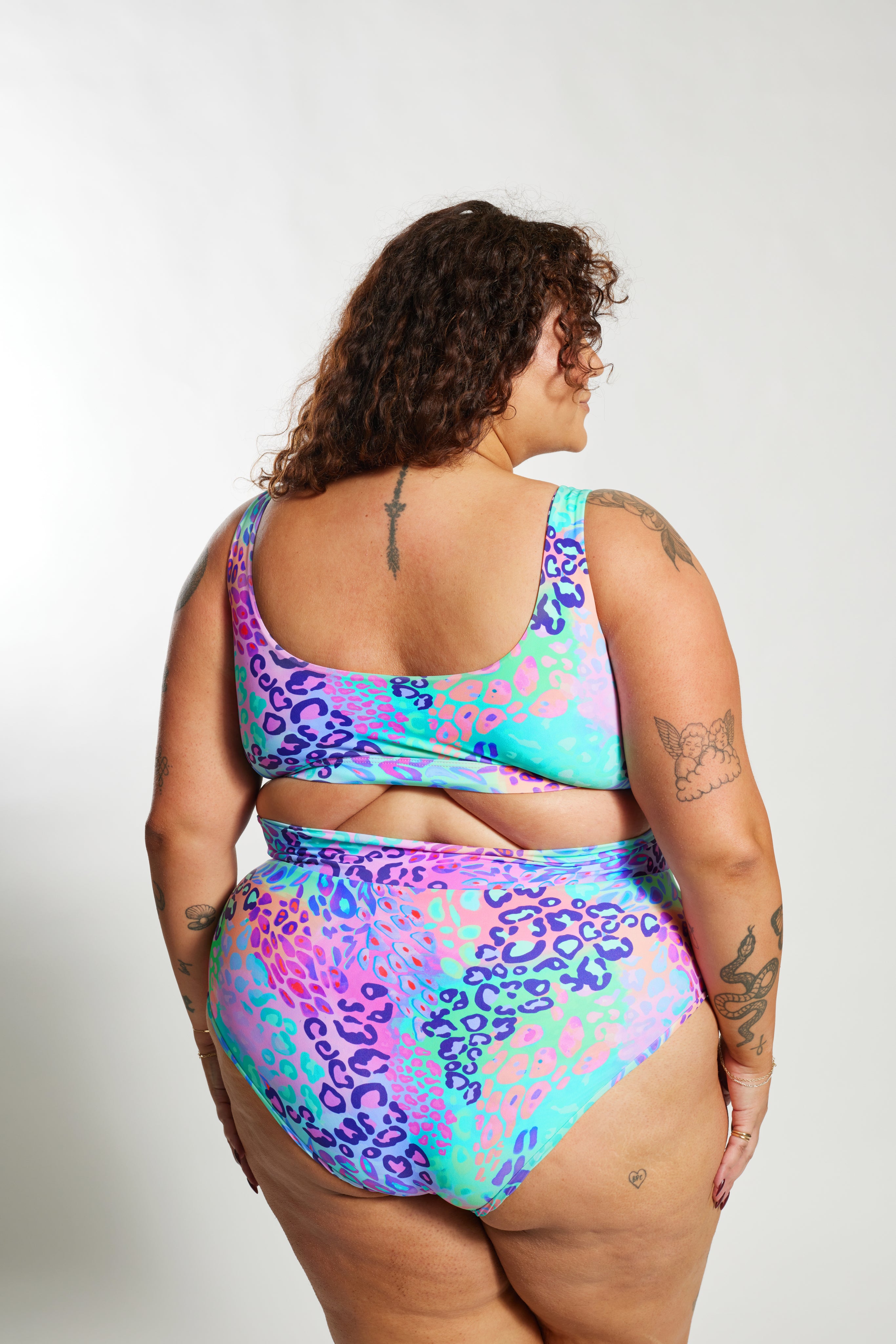 Ginger Bikini Bottom Curve - Shimmer