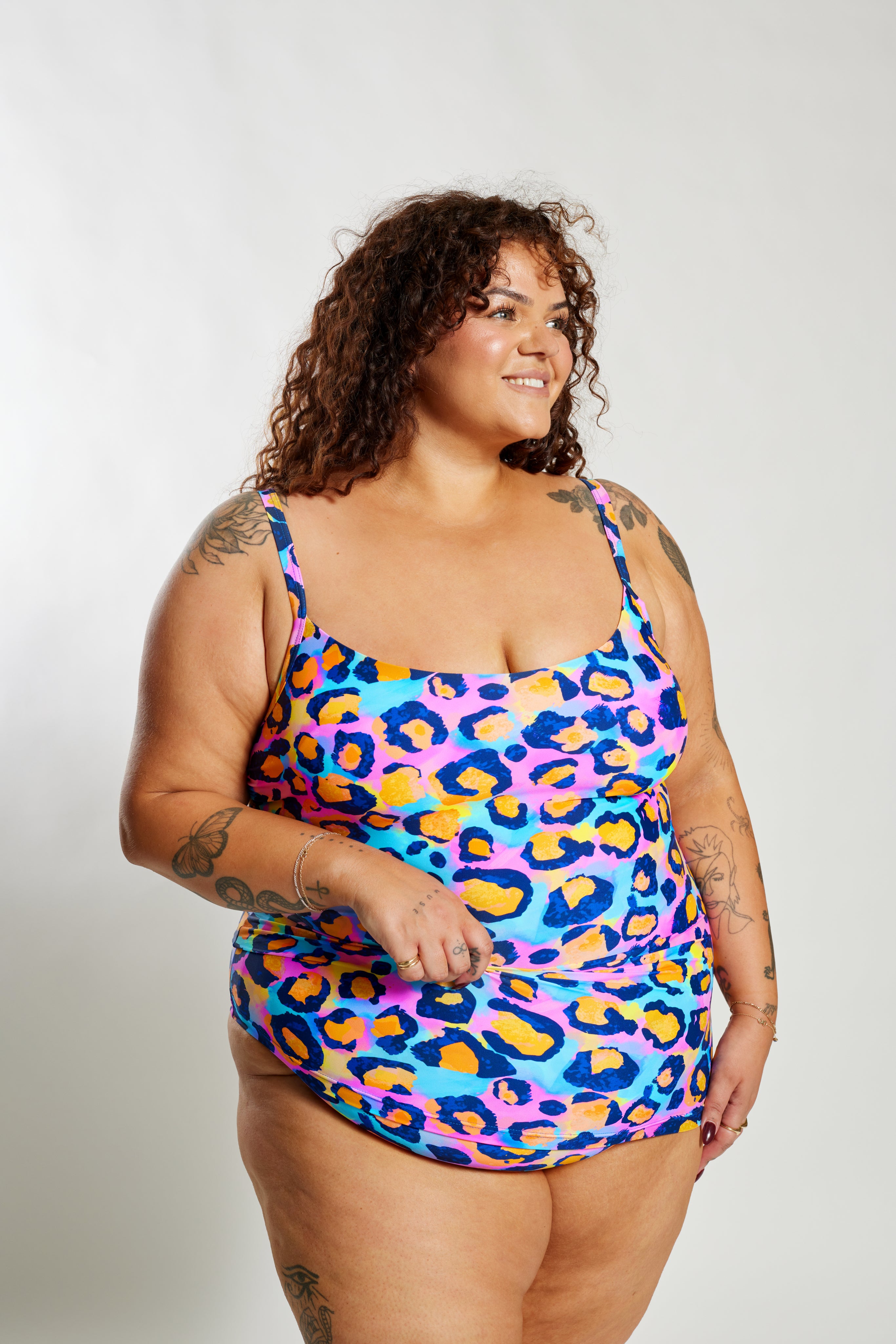 Giselle Tankini Top Curve - Aella