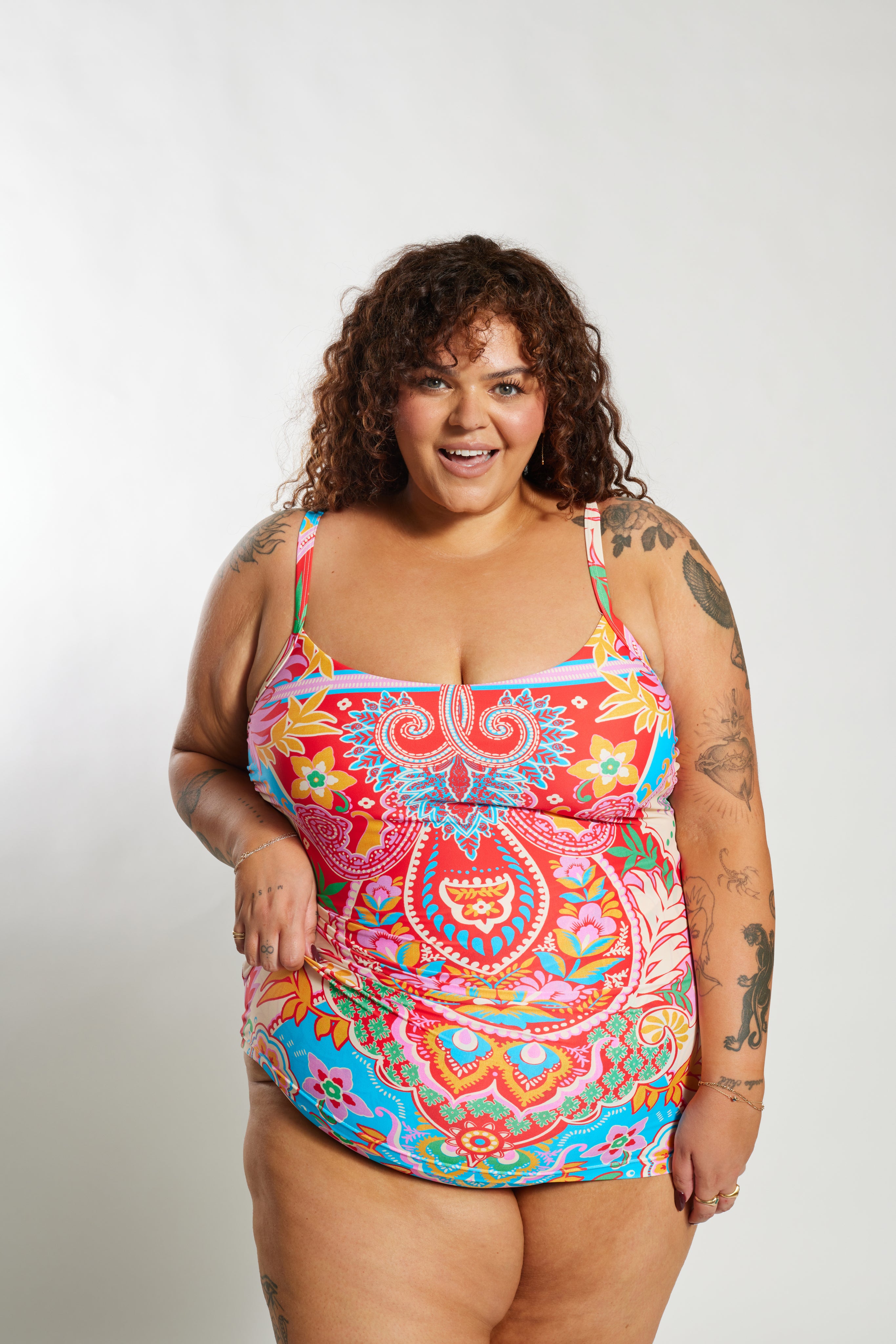 Giselle Tankini Top Curve - Infamous Carnival