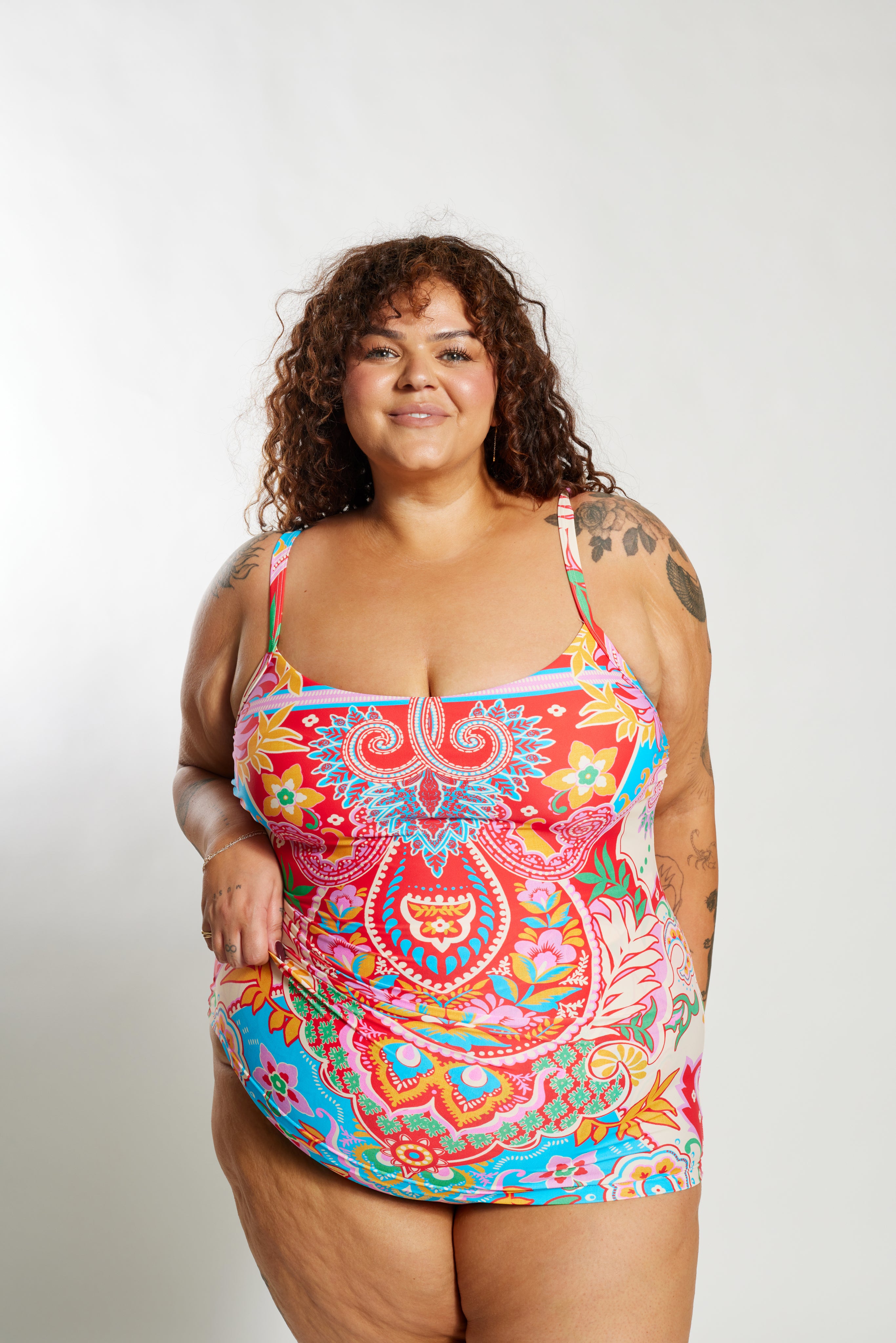 Giselle Tankini Top Curve - Infamous Carnival