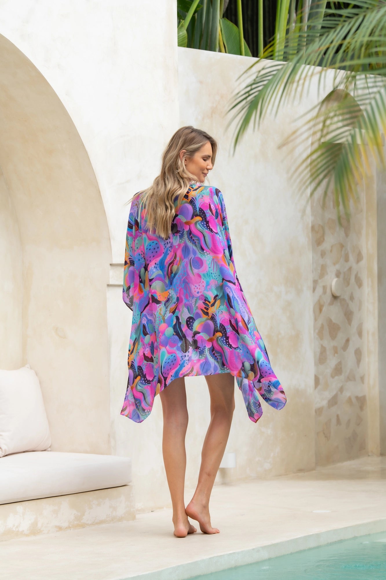 Giulia Kimono/Kaftan - Marine Fiesta