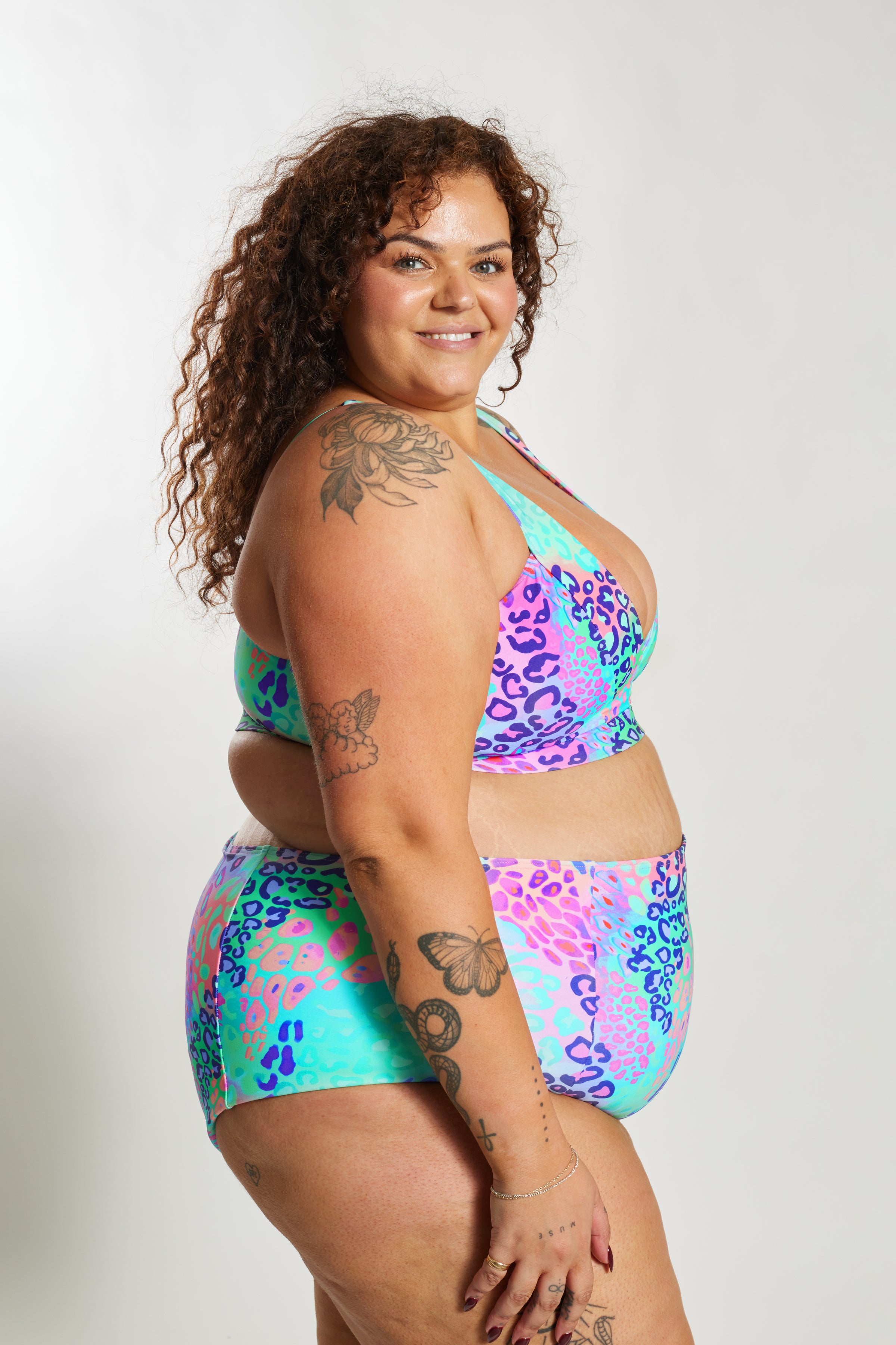 Penelope Bikini Bottom Curve - Shimmer