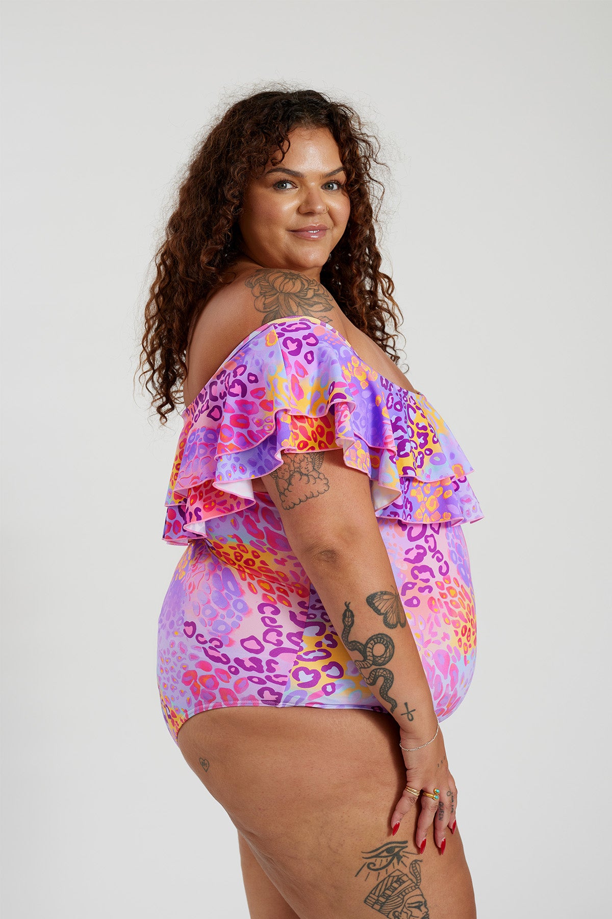 Miranda 02 One Piece Curve - Tangerine