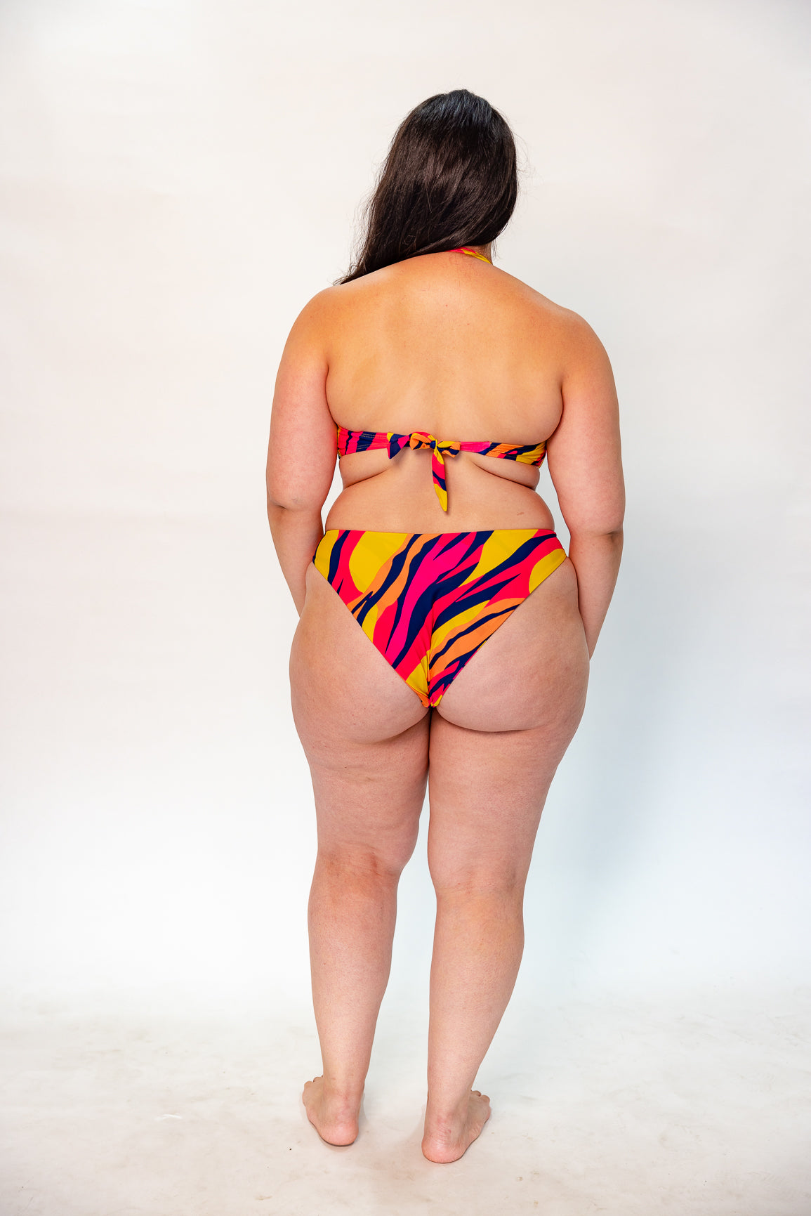 Grace Bikini Bottom - Sunset Stripe