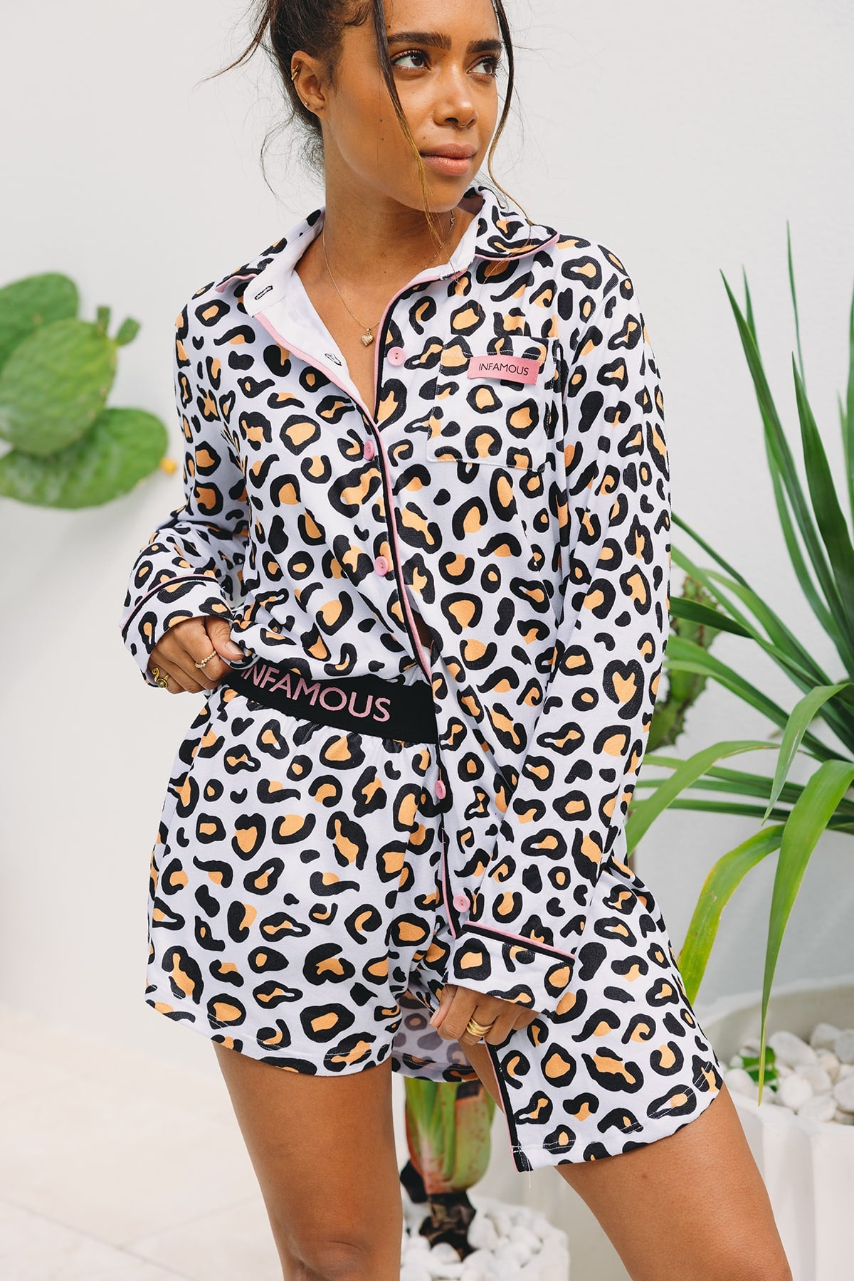Duke Women Shorts - Safari Leopard