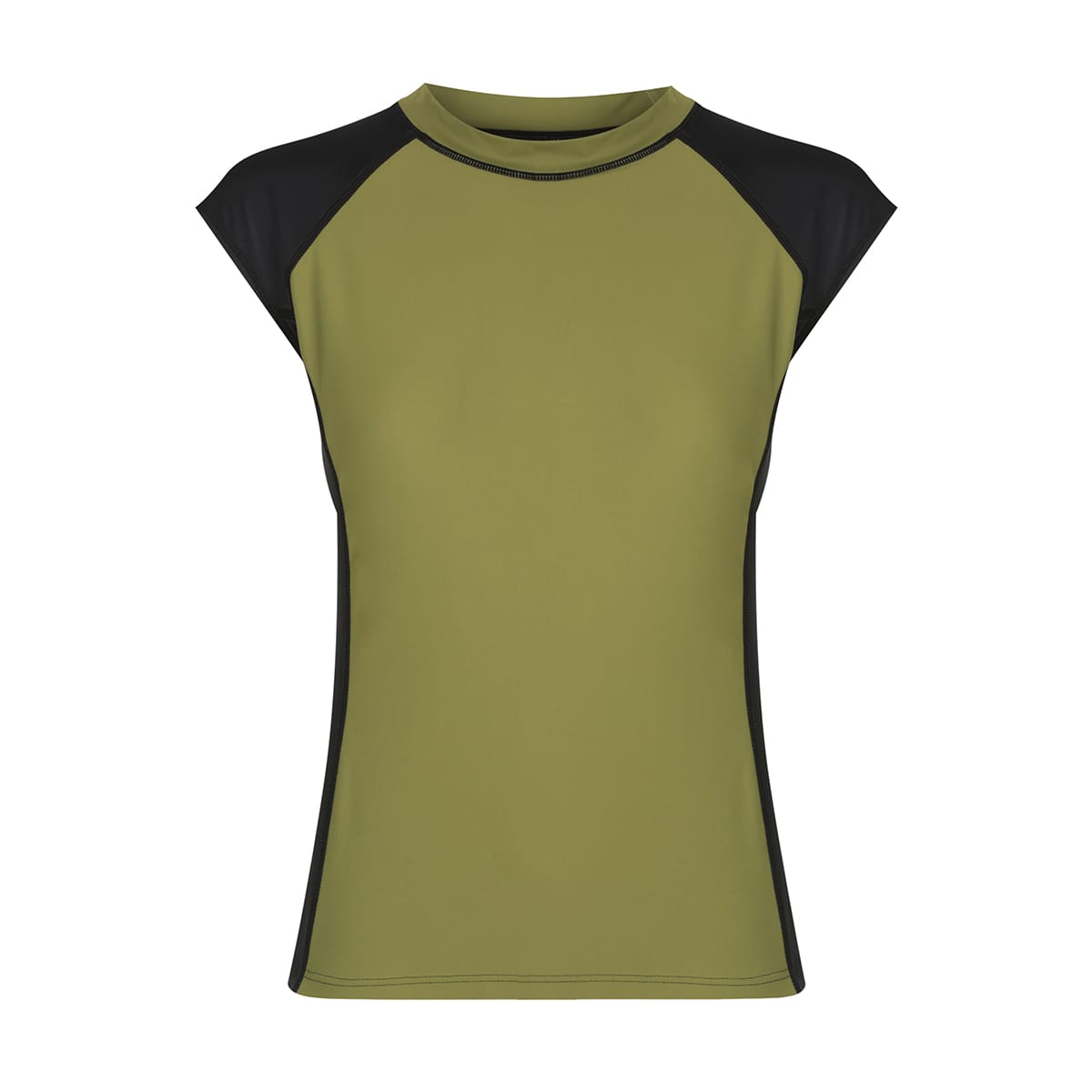 Zoe Rashie Top FINAL SALE - Olive Martini