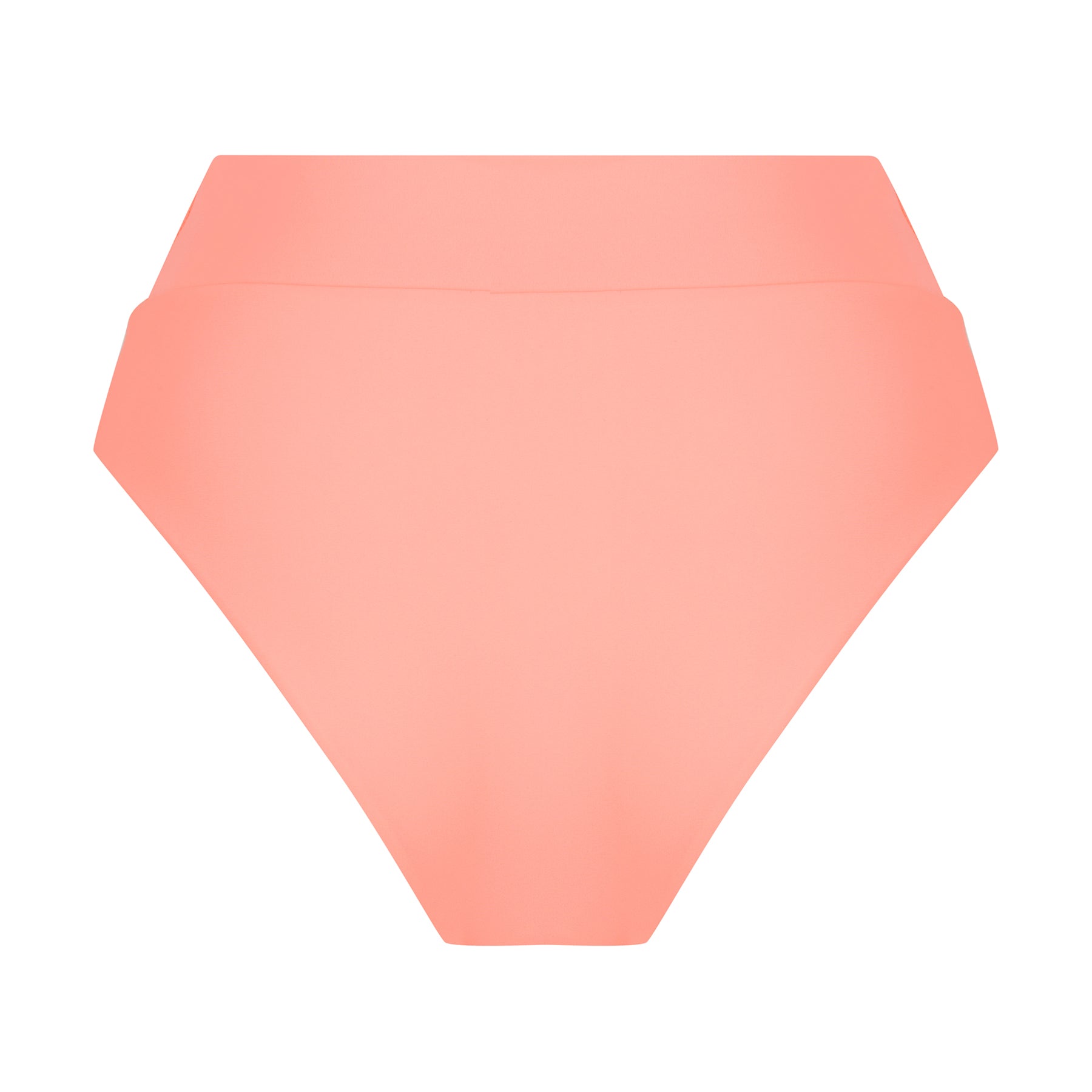 Ginger Bikini Bottom - Fluorescent Coral