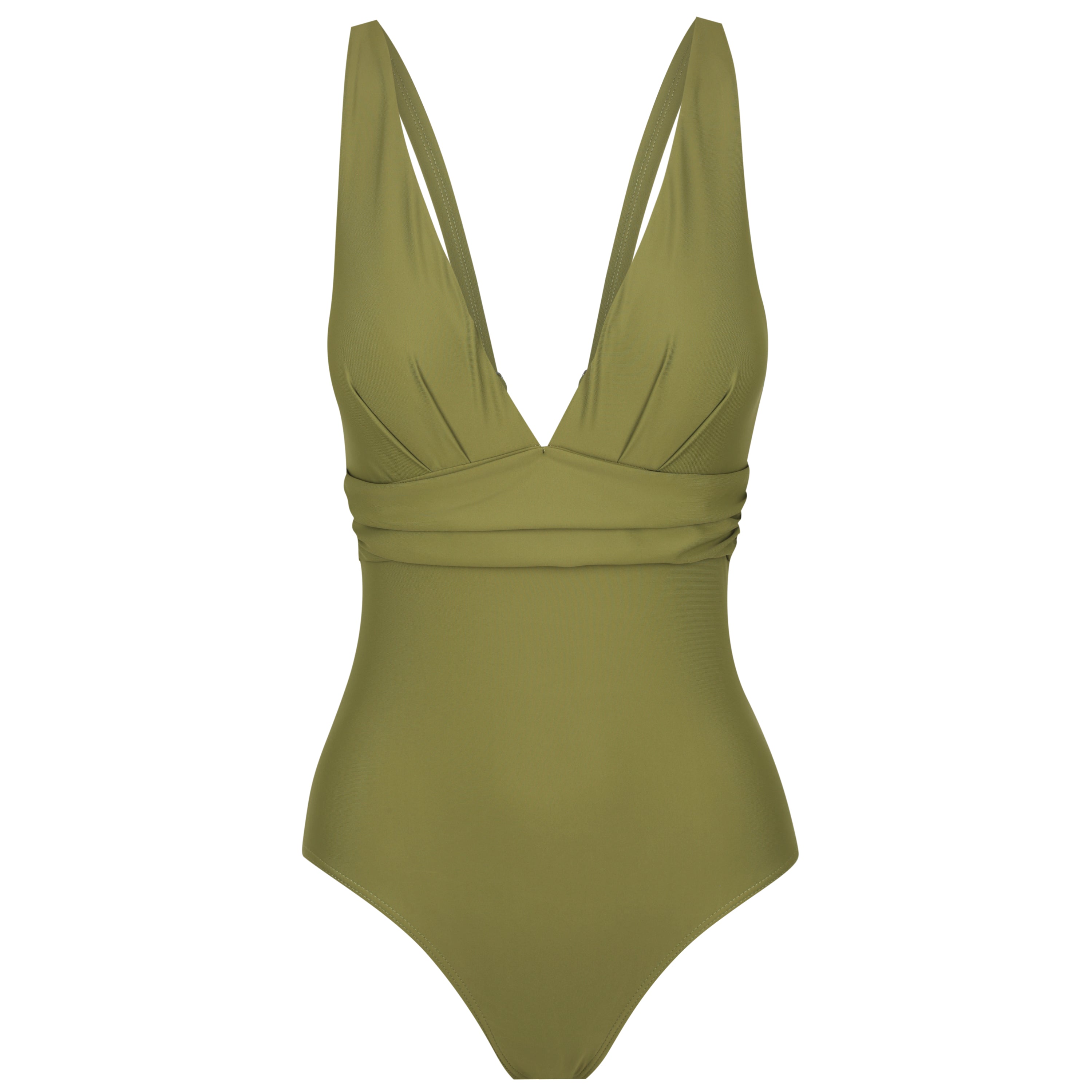 Gwen One Piece Final Sale - Olive Martini