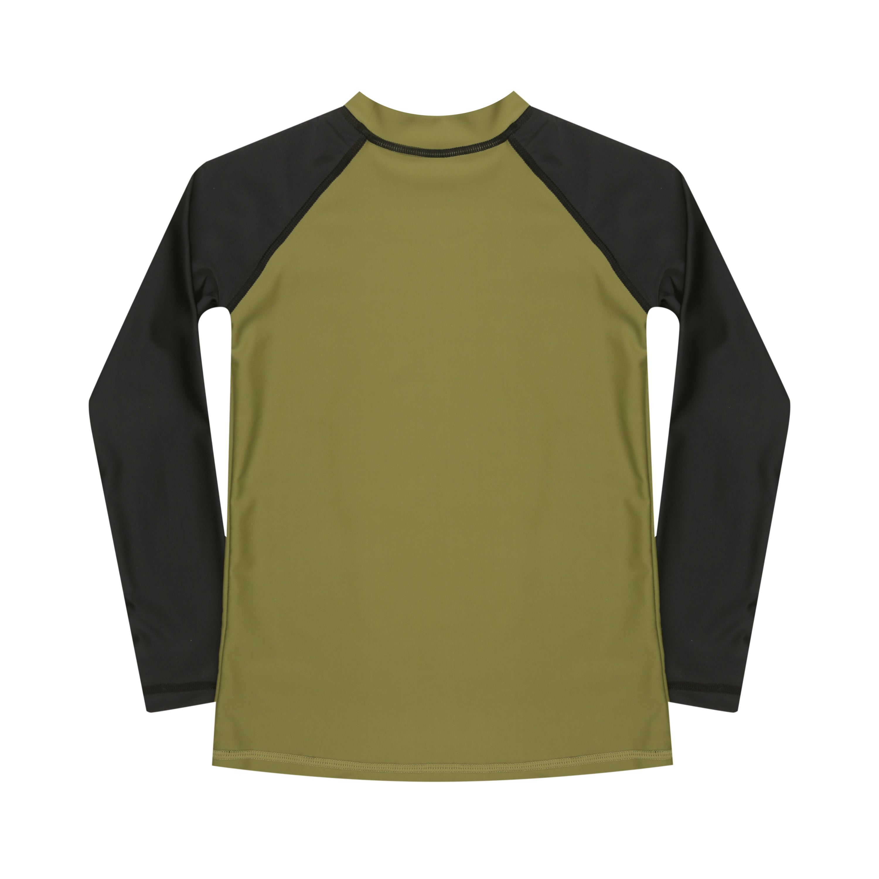 Mini Billy Rashie Top Final Sale - Olive Martini