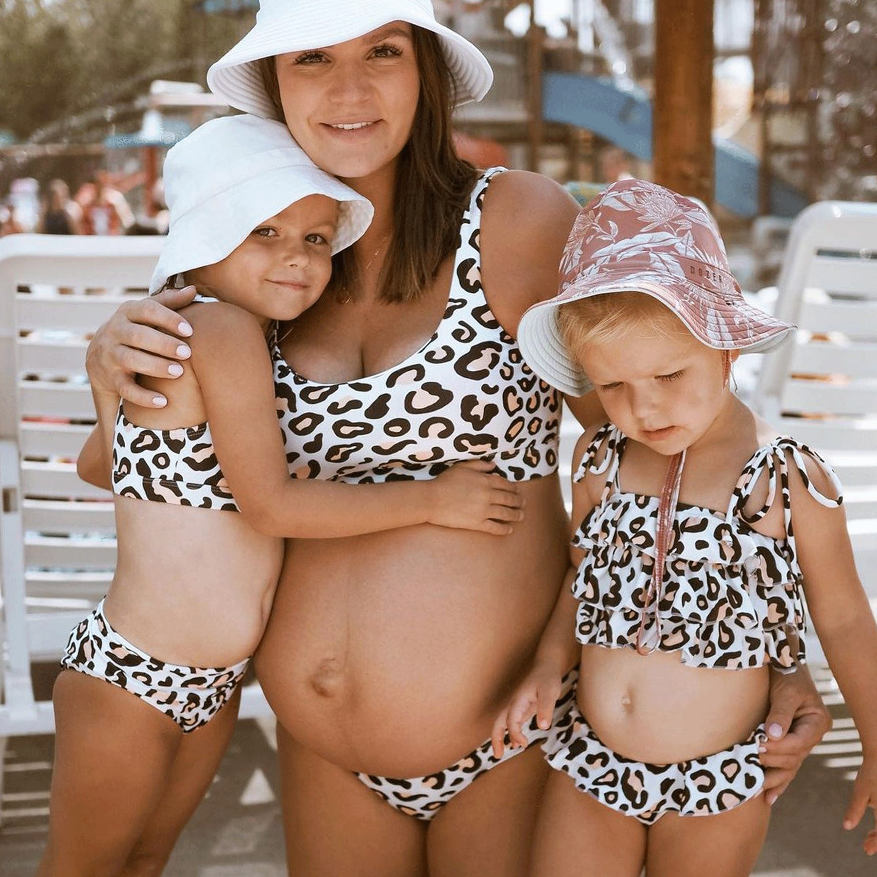 Mini Poppy Bikini Set Final Sale - Safari Leopard