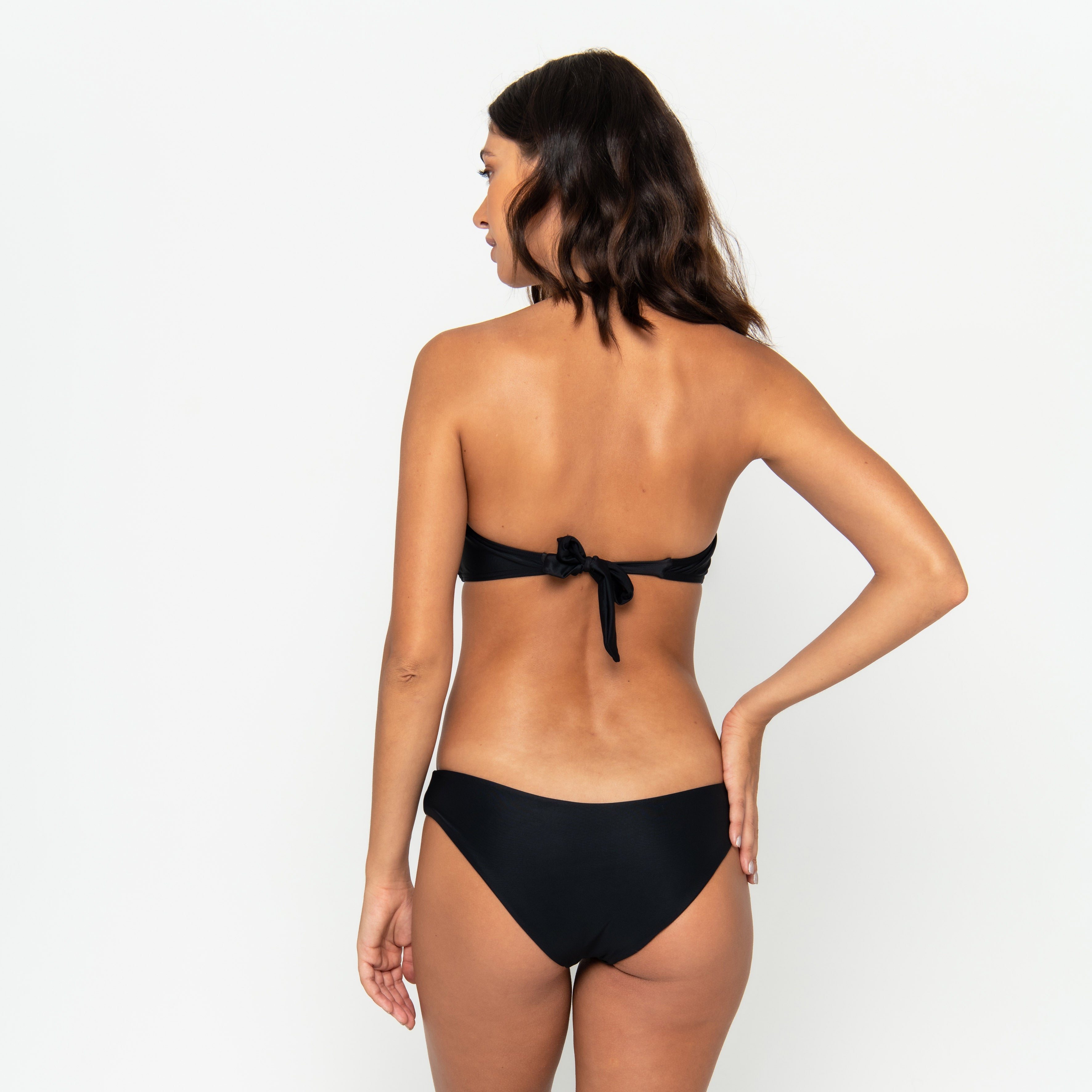 Radar Bikini Bottom - Black on Black