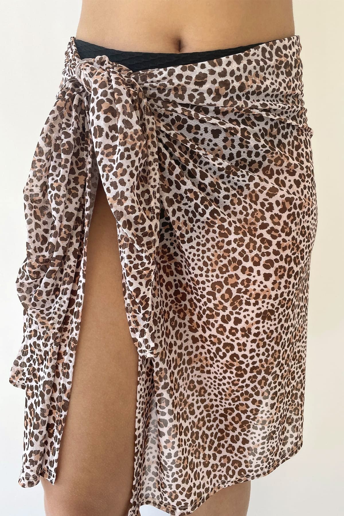 Sara Sarong Final Sale - Luxe Leopard