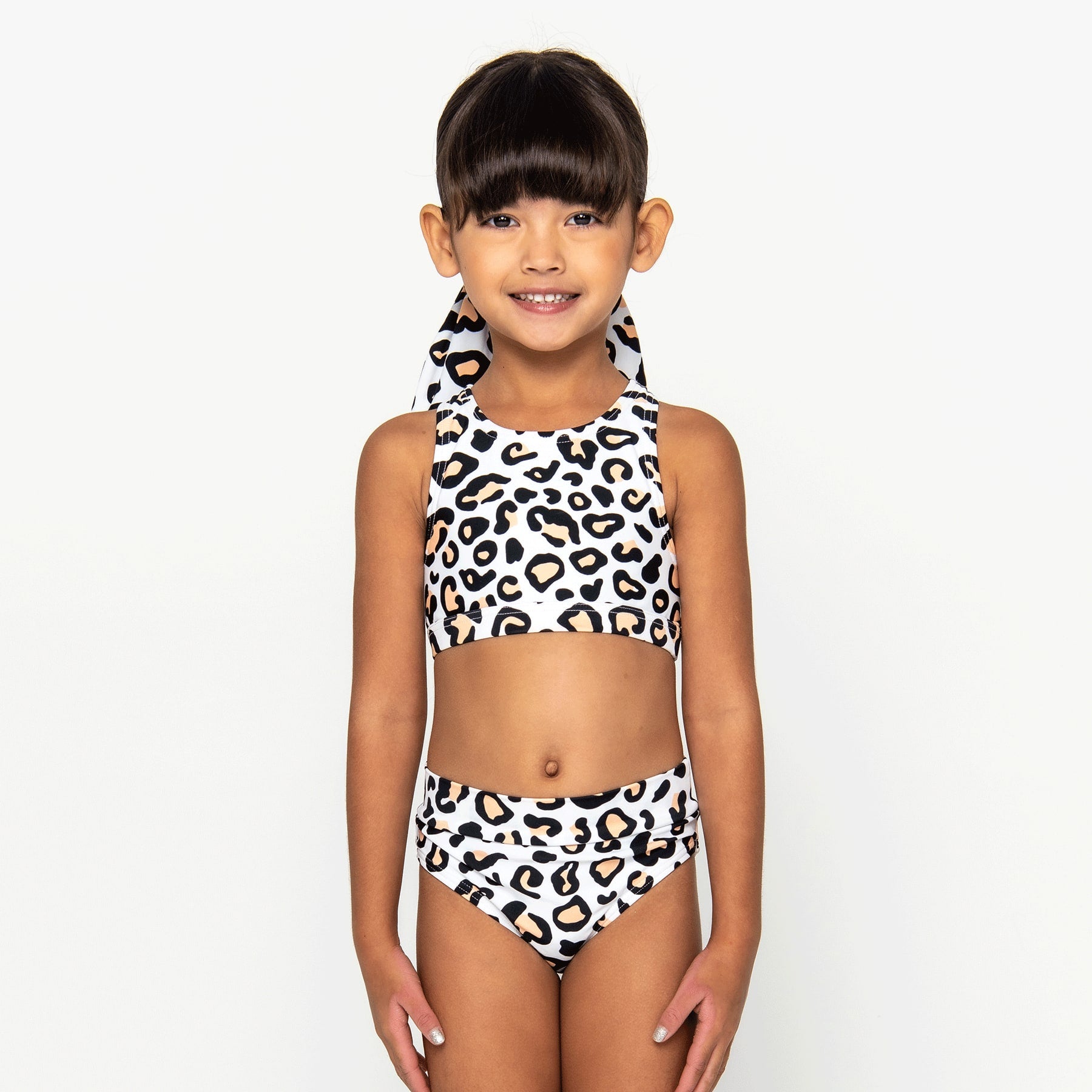 Mini Gia Bikini Set - Safari Leopard