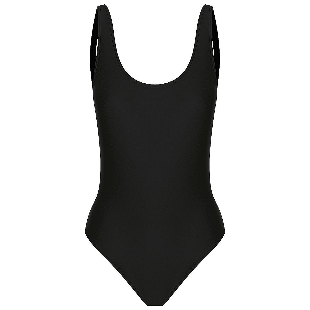 Candice One Piece Final Sale - Black on Black