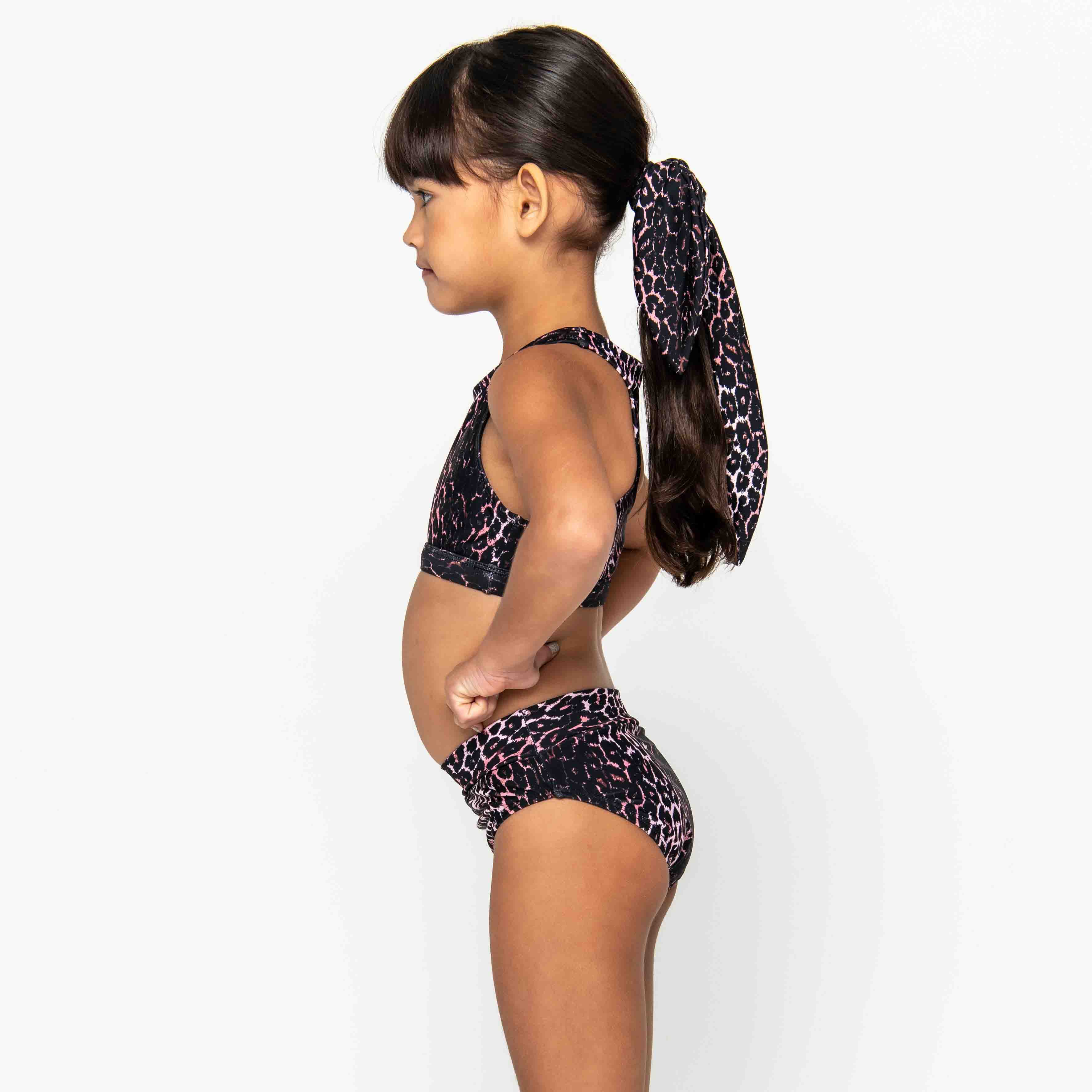 Mini Gia Bikini Set Final Sale - Kitty Leopard