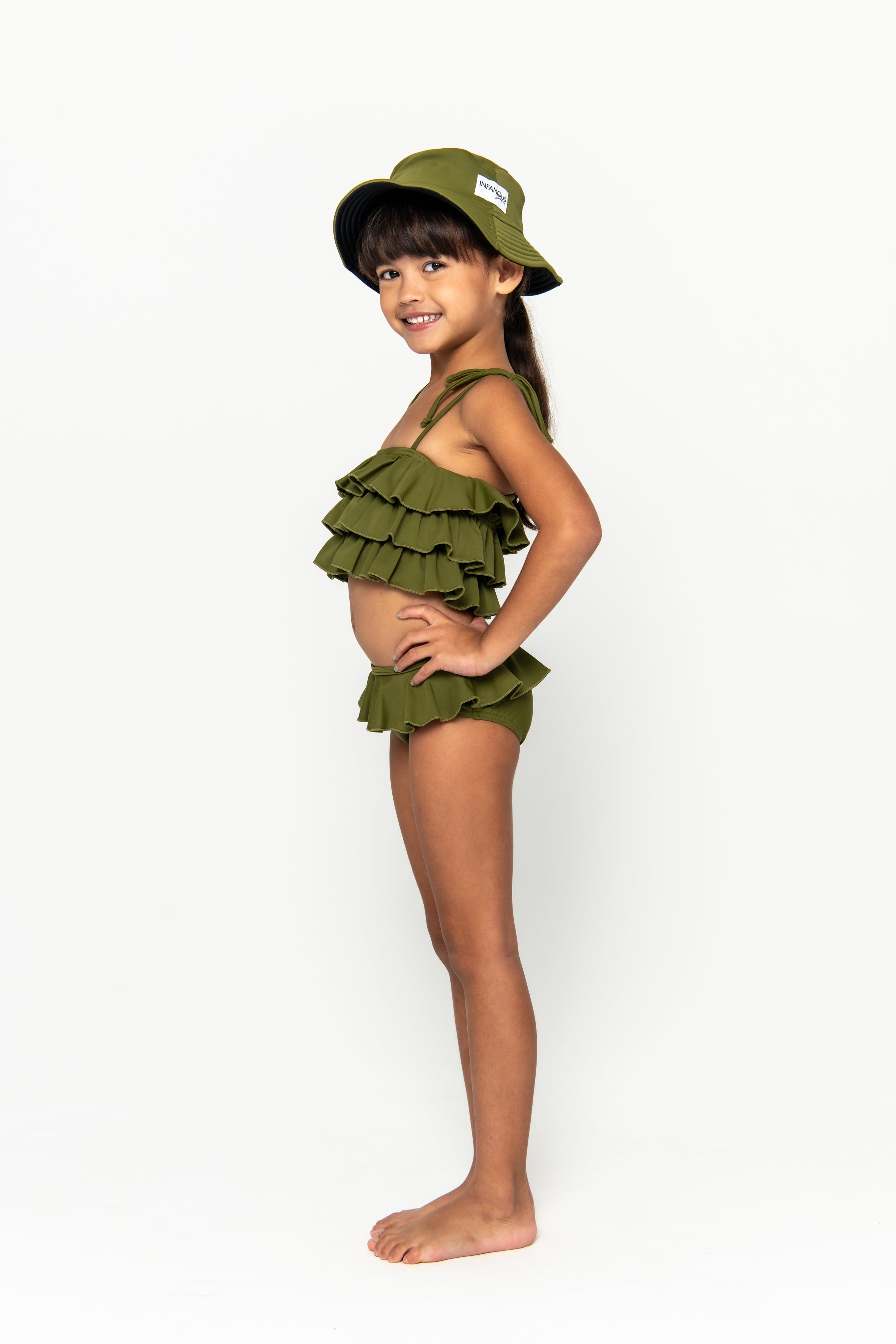 Mini Gia Bikini Set Final Sale - Olive Martini